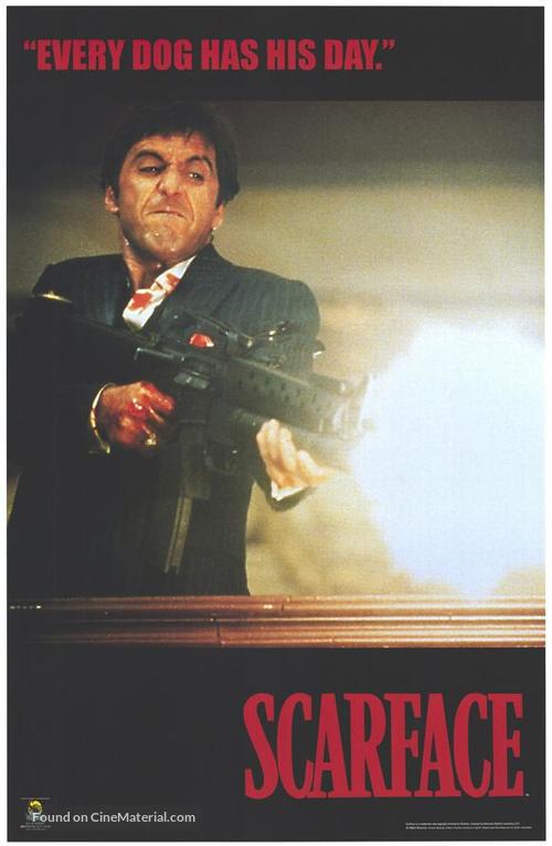 Scarface - VHS movie cover