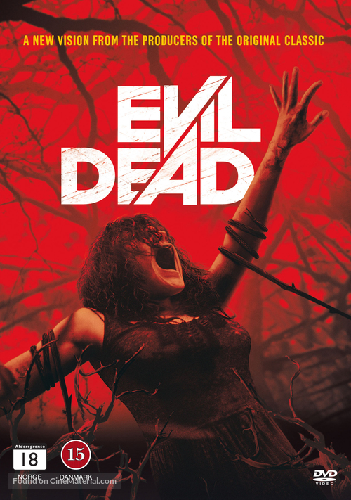 Evil Dead - Danish DVD movie cover