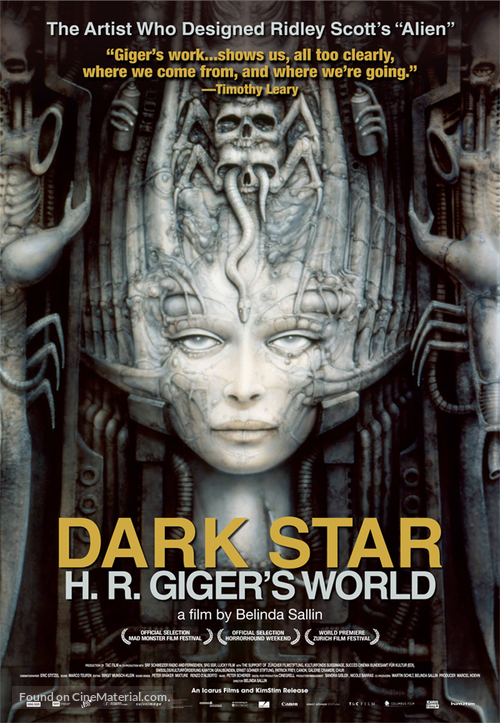 Dark Star: Hr Gigers Welt - Movie Poster