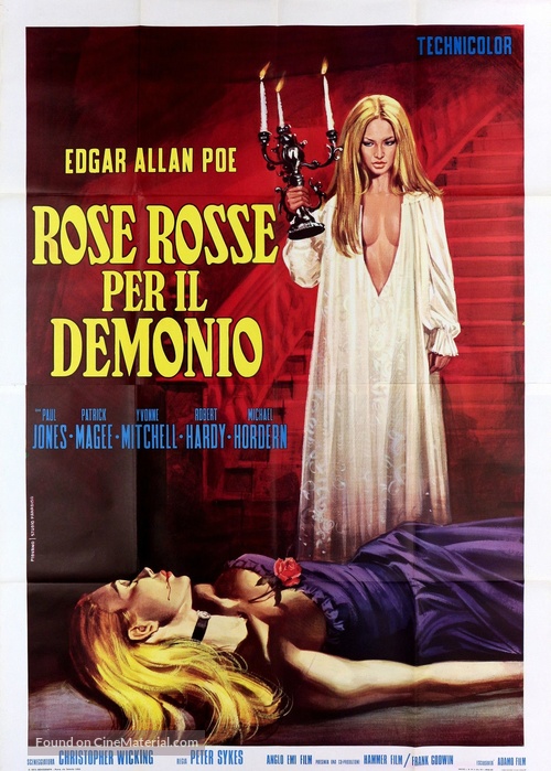 Demons of the Mind - Italian Movie Poster