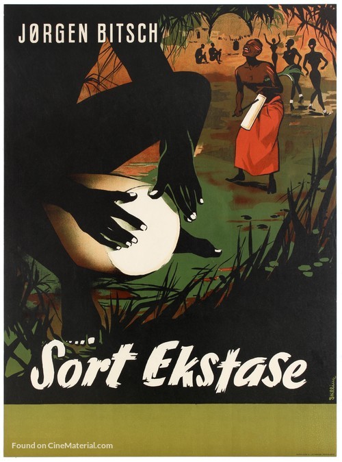 Sort Ekstase - Danish Movie Poster