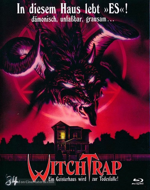 Witchtrap - German Blu-Ray movie cover