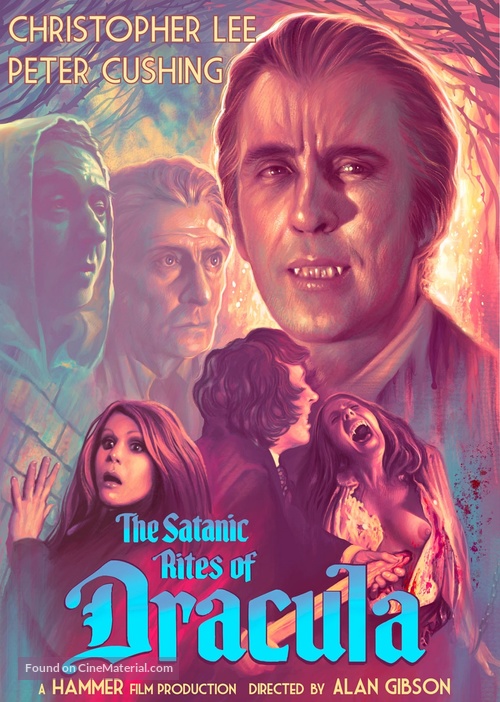 The Satanic Rites of Dracula - British poster