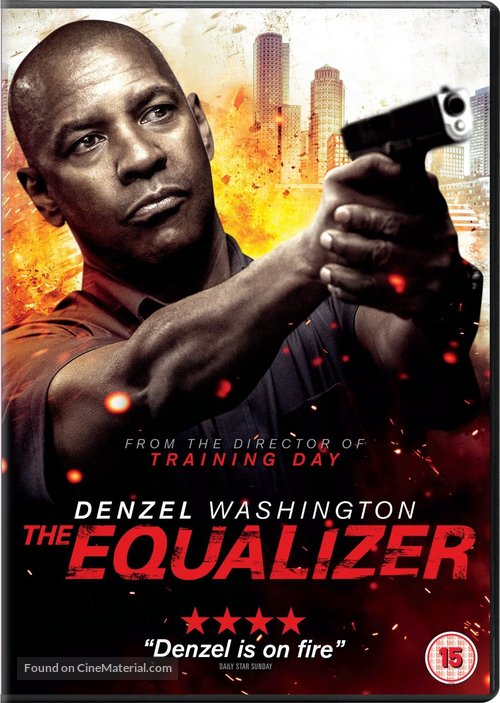 The Equalizer - British DVD movie cover
