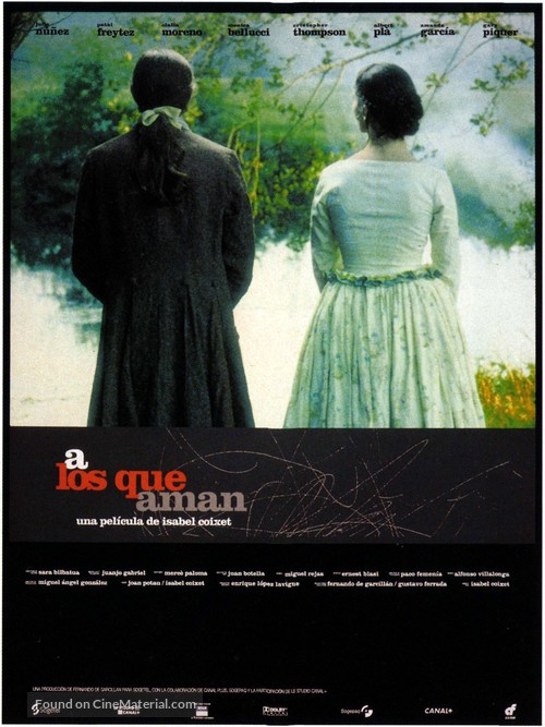 A los que aman - Spanish Movie Poster