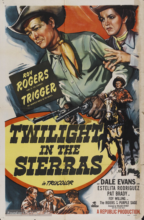 Twilight in the Sierras - Movie Poster