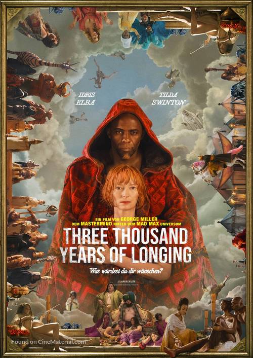 Three Thousand Years of Longing - Swiss Movie Poster