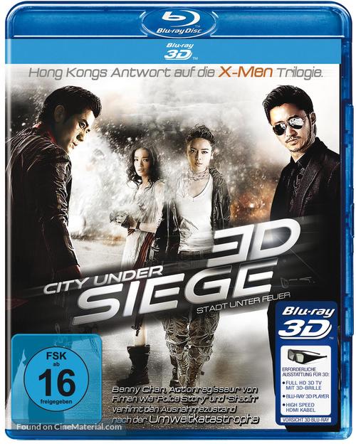 City Under Siege - German Blu-Ray movie cover