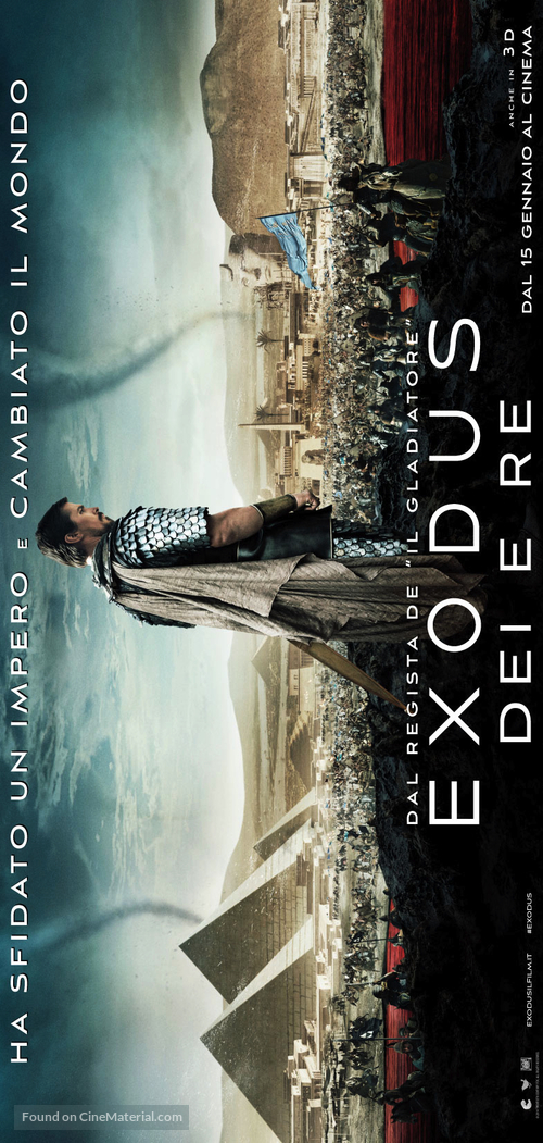 Exodus: Gods and Kings - Italian Movie Poster
