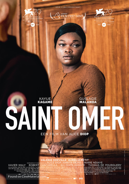 Saint Omer - Dutch Movie Poster