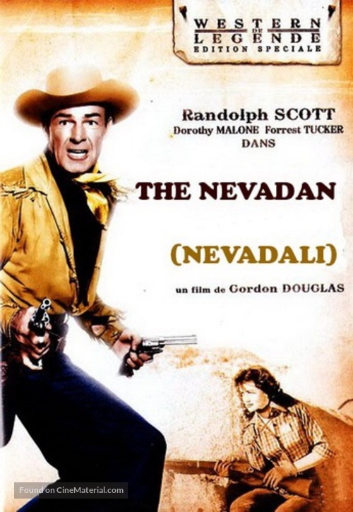 The Nevadan - Italian DVD movie cover