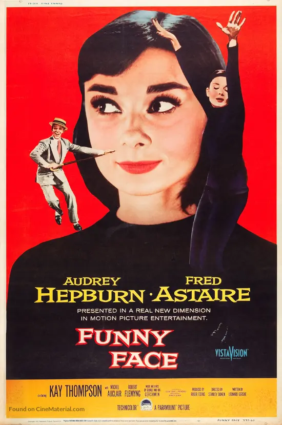 Funny Face (1957) movie poster