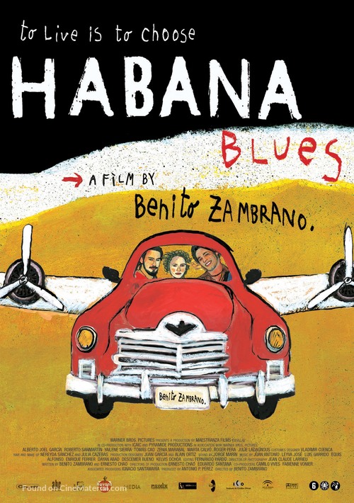 Habana Blues - Dutch Movie Poster