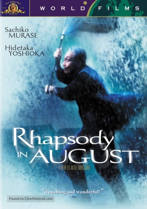 Rhapsody in August - DVD movie cover