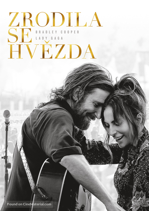 A Star Is Born - Czech DVD movie cover