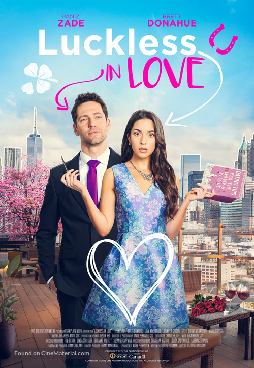 Luckless in Love - Canadian Movie Poster