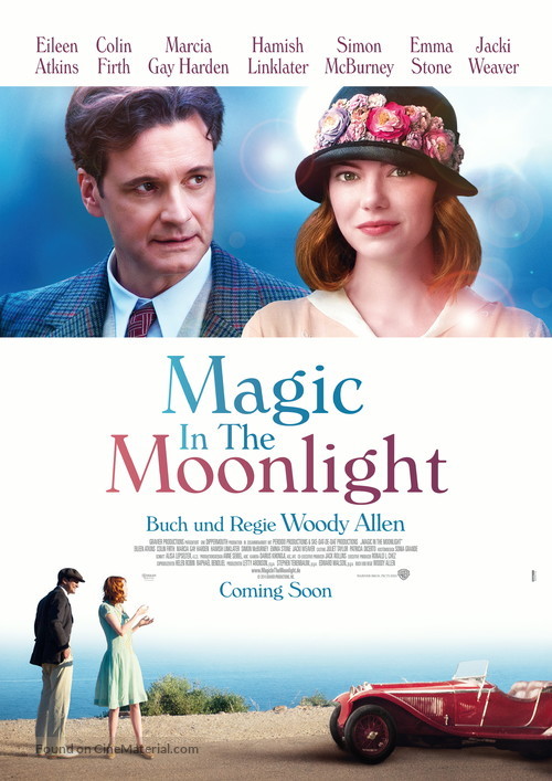 Magic in the Moonlight - German Movie Poster