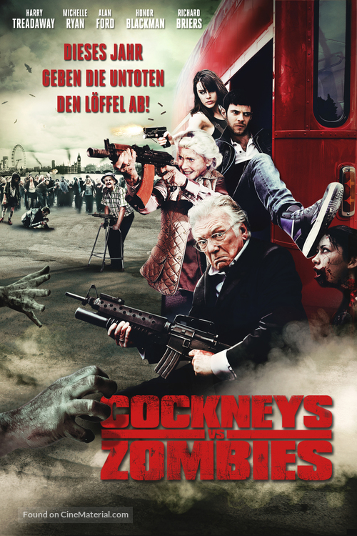 Cockneys vs Zombies - German Movie Poster