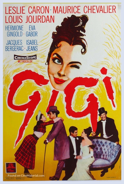 Gigi - Finnish Movie Poster