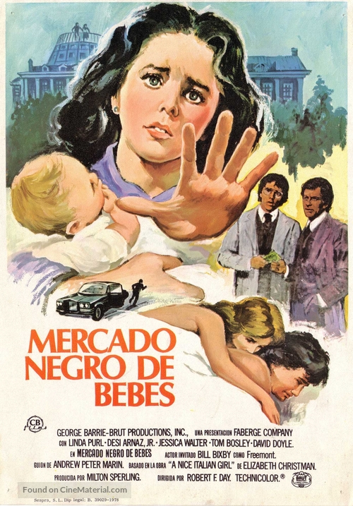Black Market Baby - Spanish Movie Poster