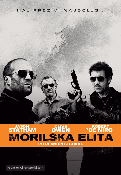 Killer Elite - Slovenian Movie Poster