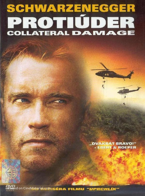 Collateral Damage - Czech DVD movie cover