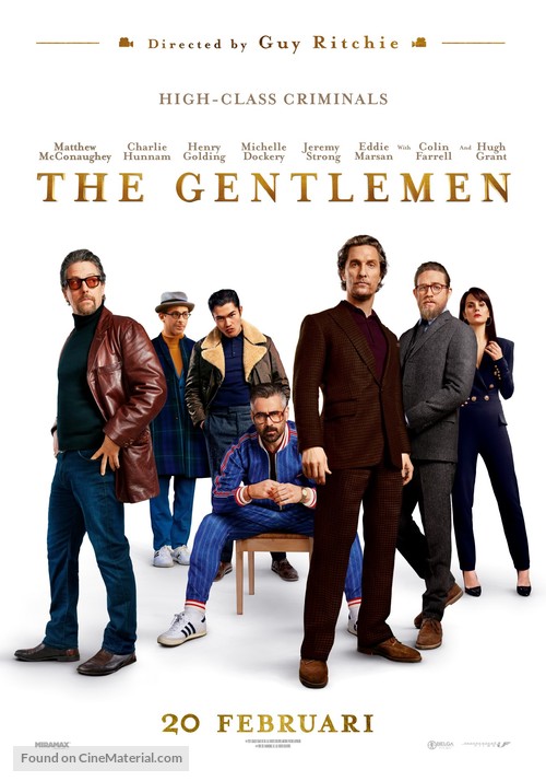 The Gentlemen - Dutch Movie Poster
