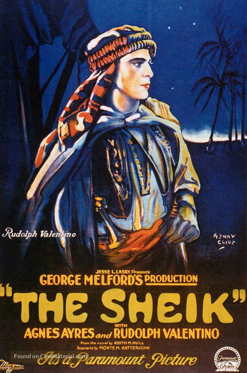 The Sheik - Italian Movie Poster