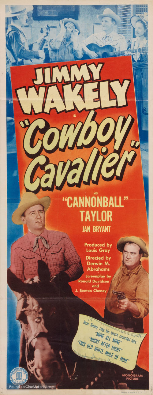 Cowboy Cavalier - Movie Poster