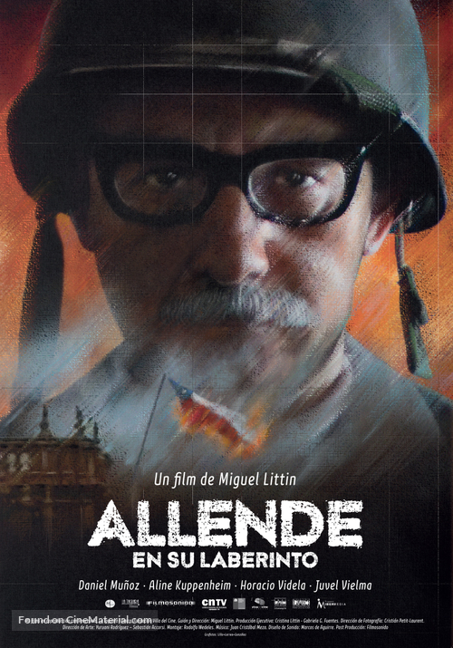 Allende en su laberinto - Chilean Movie Poster