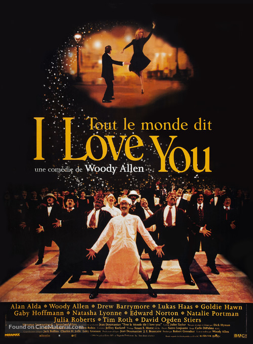 Everyone Says I Love You - French Movie Poster