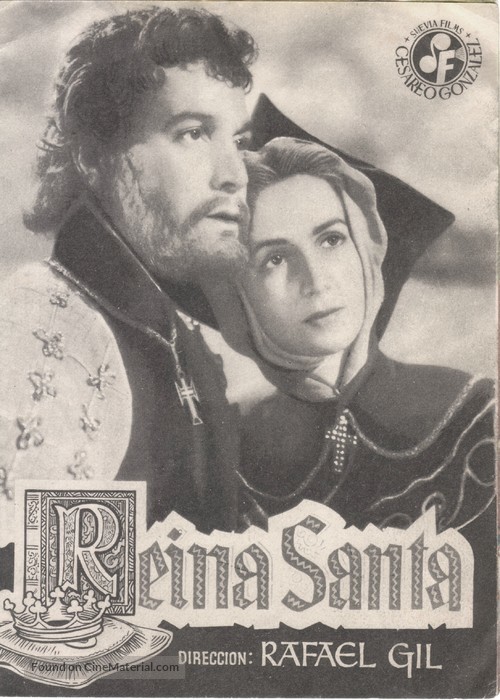 Reina santa - Spanish Movie Poster
