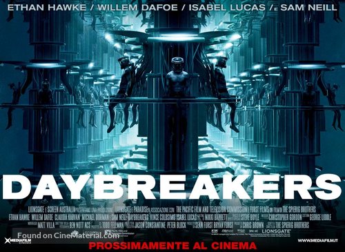 Daybreakers - Italian Movie Poster