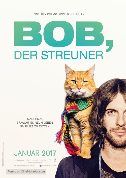A Street Cat Named Bob - German Movie Poster