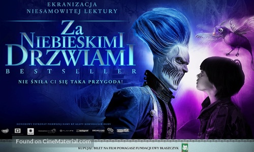 Za niebieskimi drzwiami - Polish Movie Poster