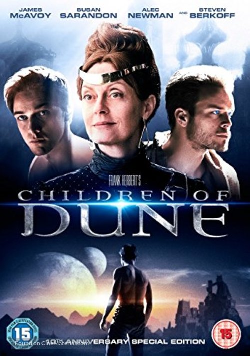 &quot;Children of Dune&quot; - British DVD movie cover