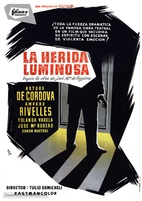 La herida luminosa - Spanish Movie Poster