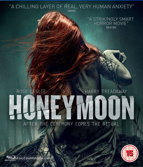 Honeymoon - British Blu-Ray movie cover