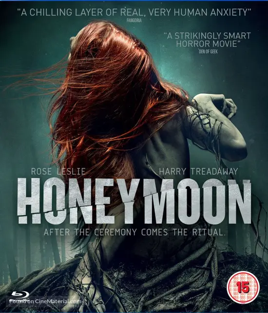 Honeymoon - British Blu-Ray movie cover