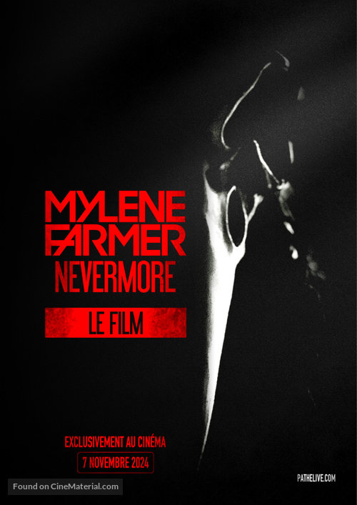 Myl&egrave;ne Farmer : Nevermore - French Movie Poster