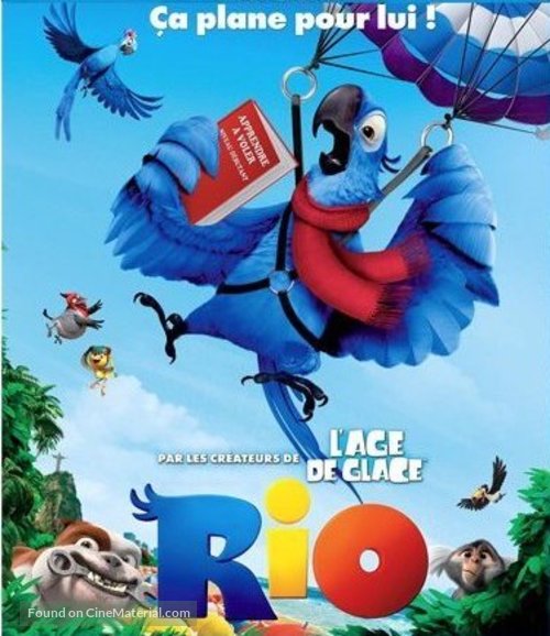 Rio - French Blu-Ray movie cover