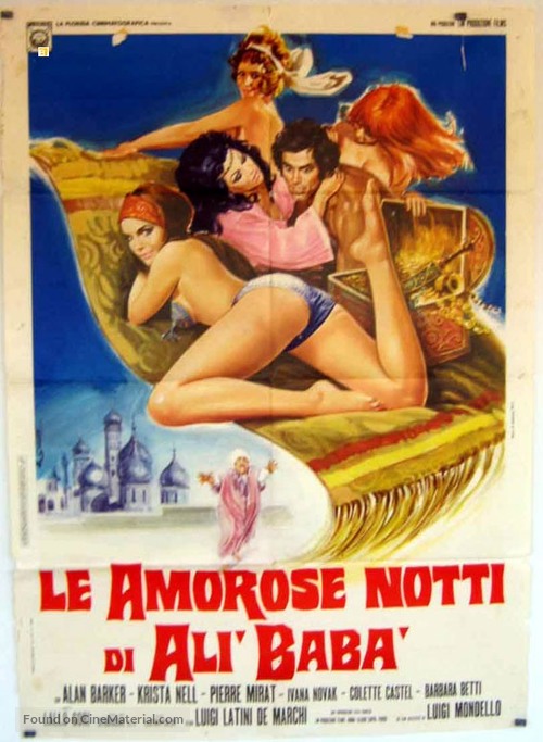 Le amorose notti di Ali Baba - Italian Movie Poster