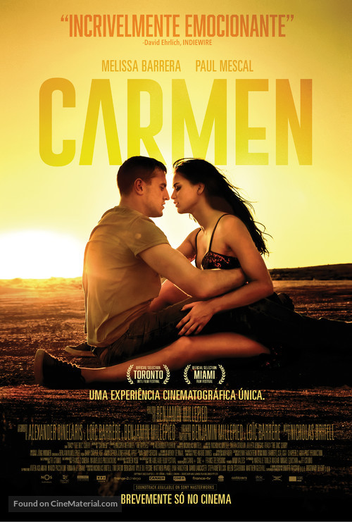Carmen - Portuguese Movie Poster