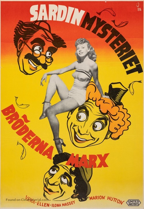 Love Happy - Swedish Movie Poster