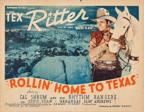 Rolling Home to Texas - Movie Poster