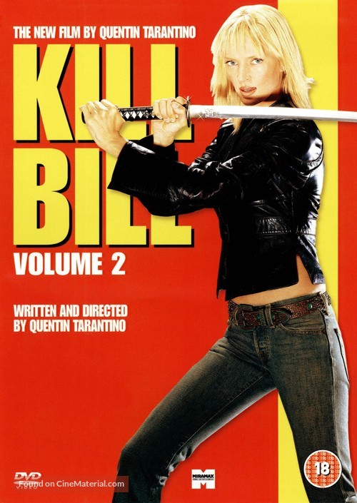 Kill Bill: Vol. 2 - British Movie Cover