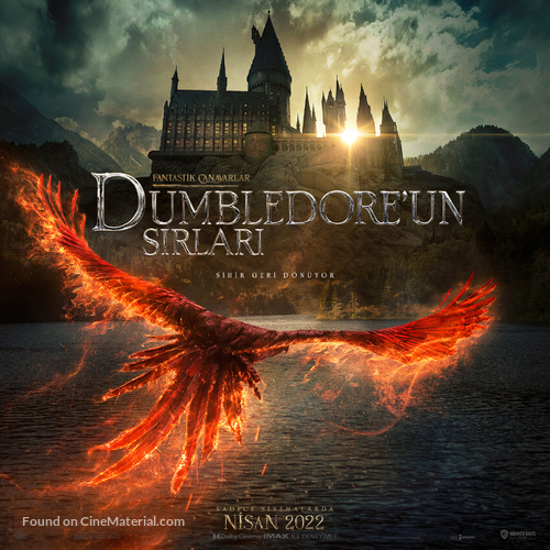 Fantastic Beasts: The Secrets of Dumbledore - Turkish Movie Poster