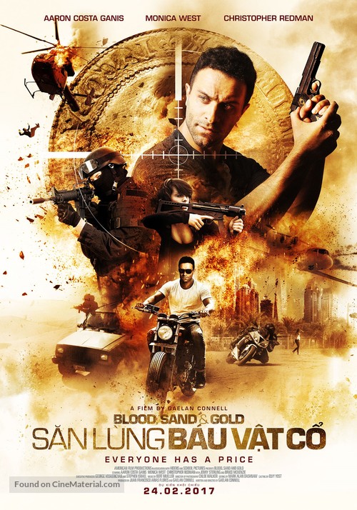 Blood, Sand and Gold - Vietnamese Movie Poster