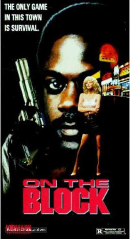 On the Block - VHS movie cover