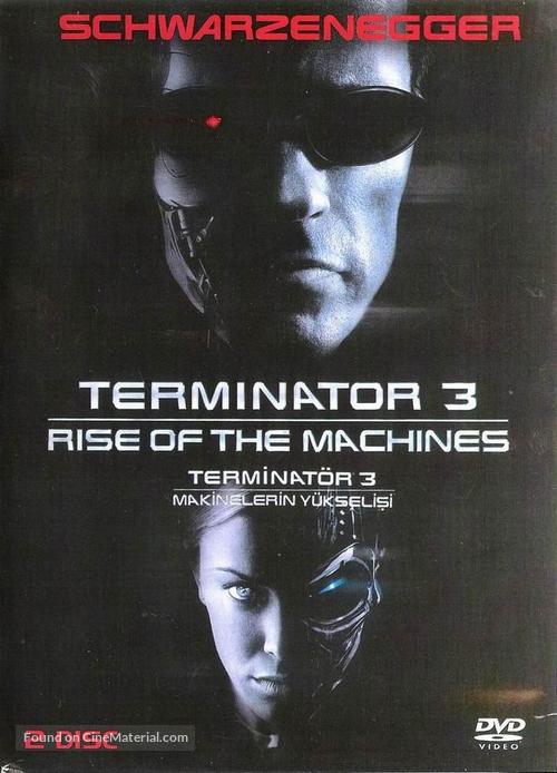 Terminator 3: Rise of the Machines - Turkish Movie Cover